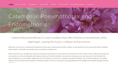 Desktop Screenshot of catamenial-pneumothorax.com